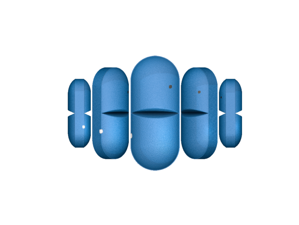 Tabletten in Rotation